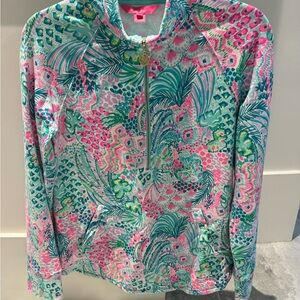 LillyPulitzer UPF 50+ Skipper Popover Size Med. Excellent Condition
